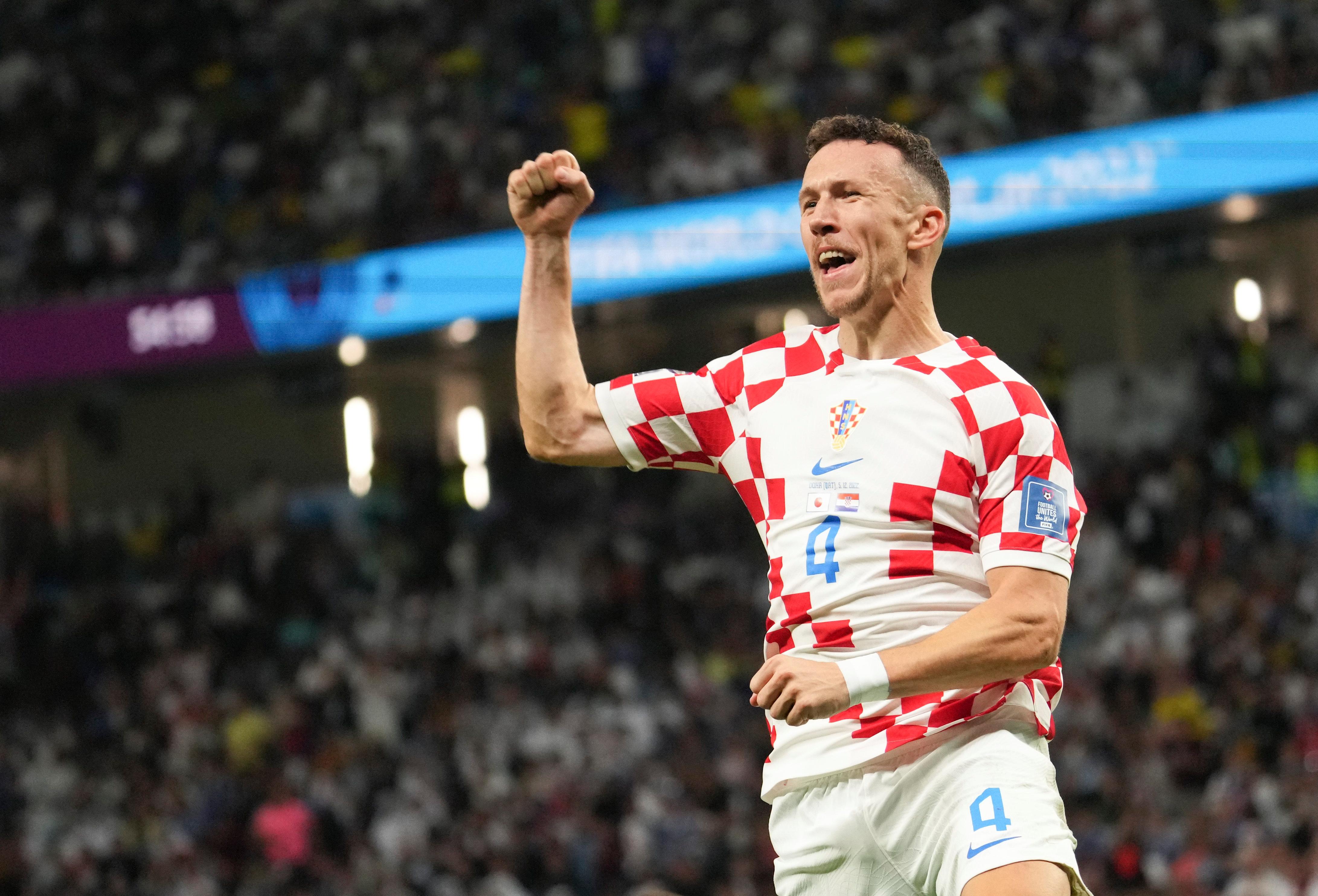 克罗地亚队在比赛中展现实力 克罗地亚队在比赛中展现实力