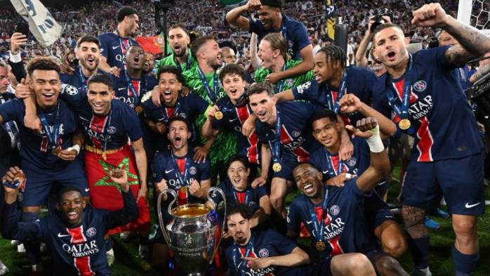 巴黎圣日耳曼与马德里竞技争夺胜利